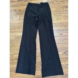 Diane Von Furstenberg Wool Blend Wide Leg Trouser Pant Size 8